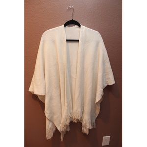 COZY OFF WHITE SHRUG